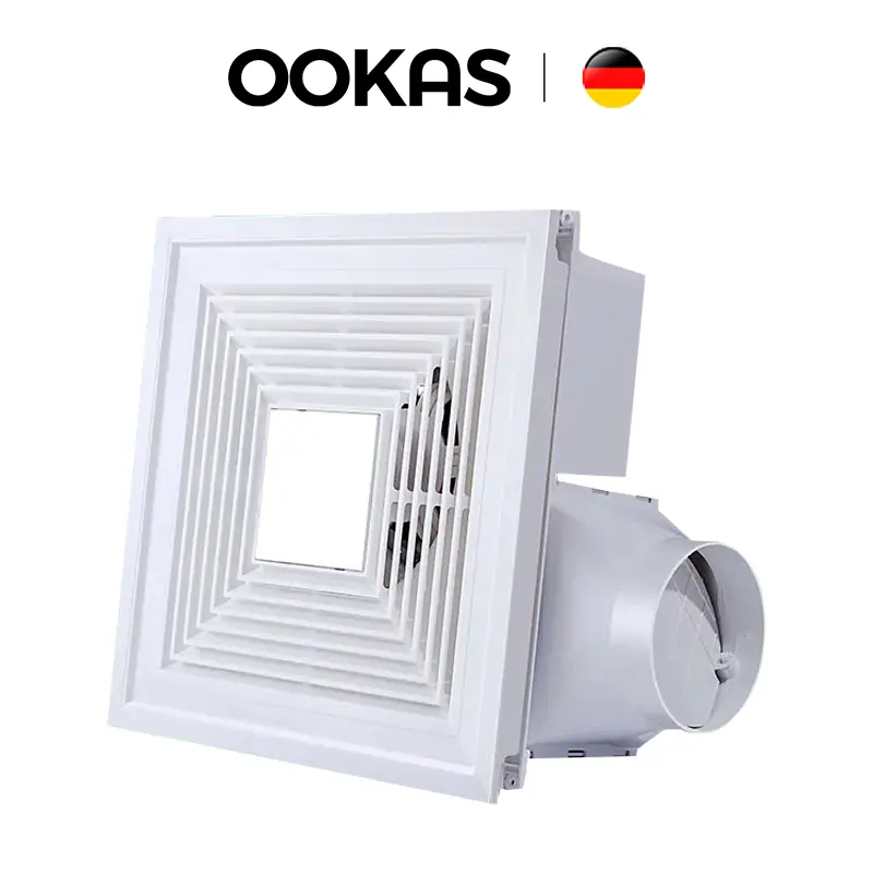 exhaust fan merk OOKAS Ducting Exhaust Fan Plafon 12 Inch