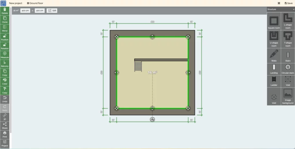 Floor Plan Creator adalah salah satu aplikasi desain rumah untuk PC yang terjangkau