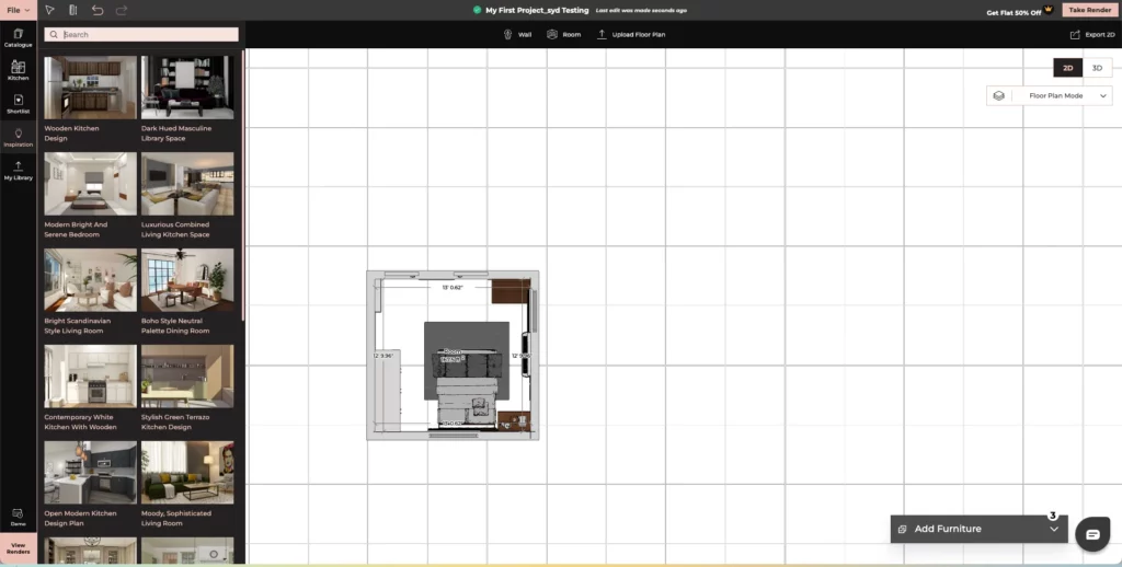 Foyr Neo merupakan aplikasi desain rumah yang inovatif