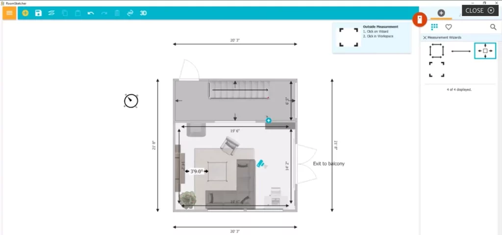 Room Sketcher merupakan salah satu aplikasi desain rumah terbaik