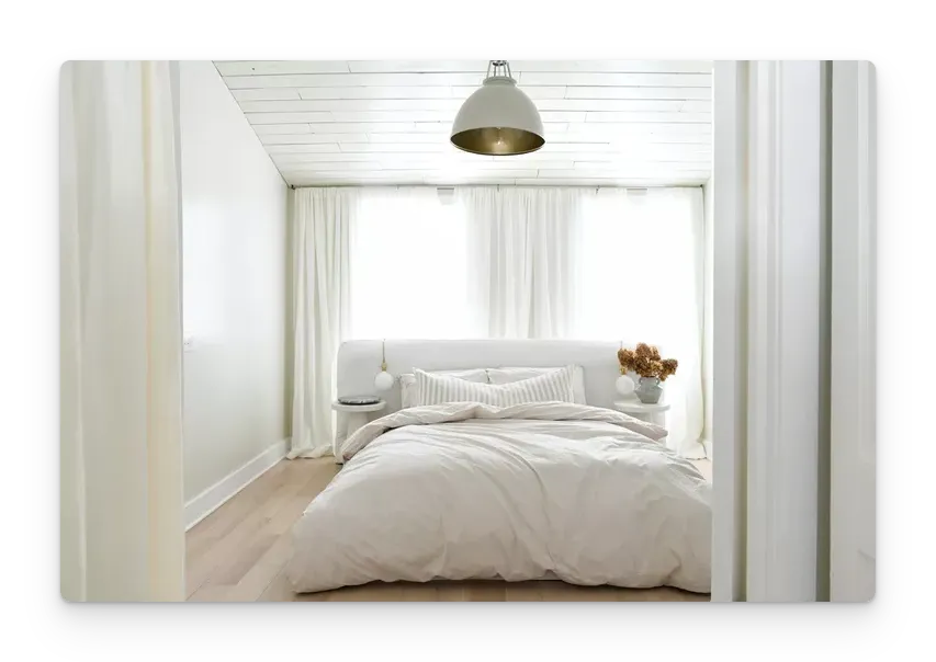 kamar tidur mewah modern minimalis skandinavia